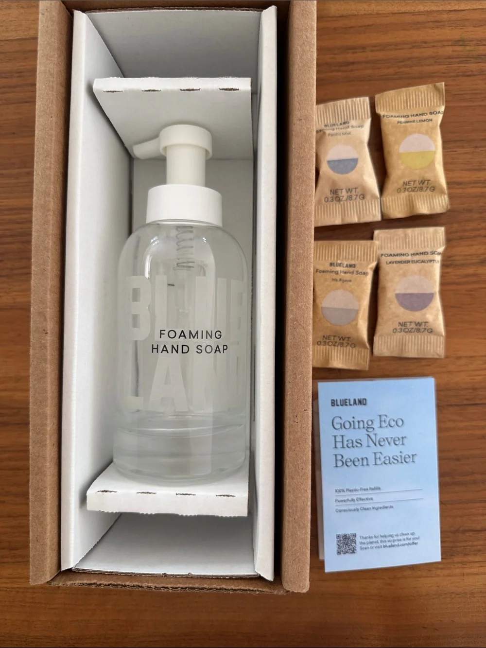 NWT Blueland Foaming Hand Soap Starter Set